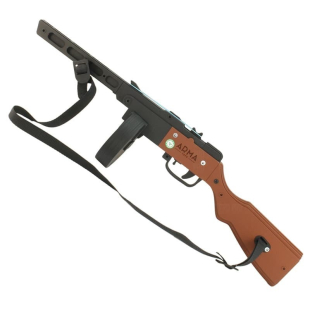 Резинкострел ППШ (деревянная модель)
